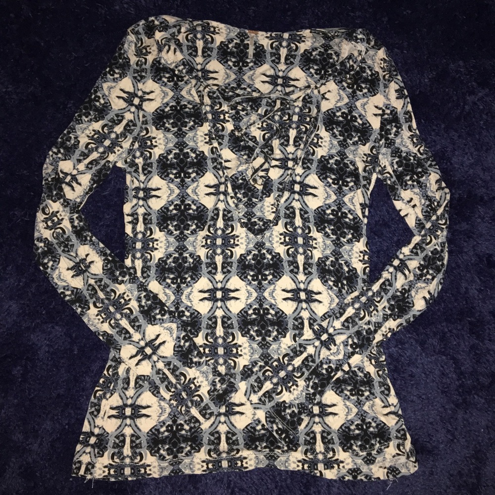 Free People Lace Up top